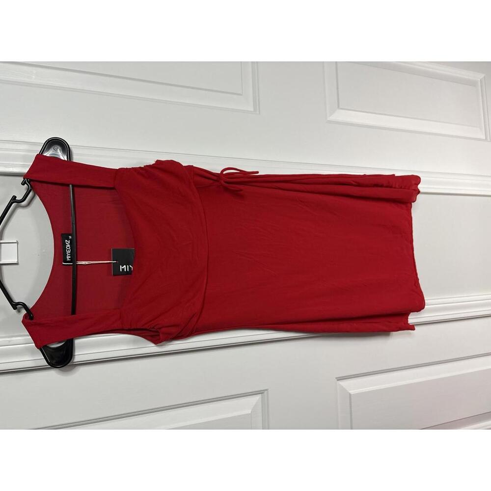 Miyednz Red Sleeveless Mini Dress Size M 403